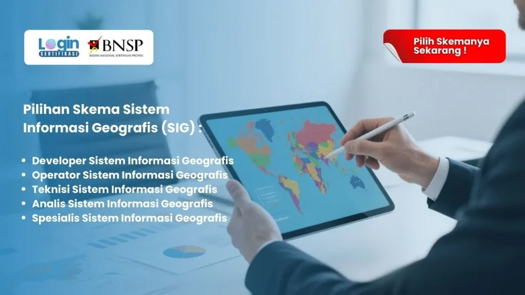 Sertifikasi BNSP Sistem informasi Geografis (SIG)