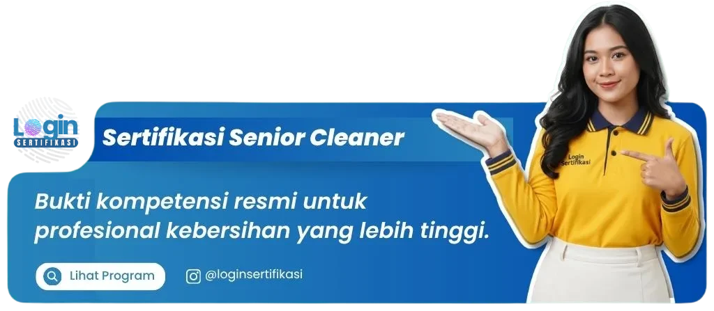 0821-2121-6459 Training & Sertifikasi BNSP Senior Cleaner
