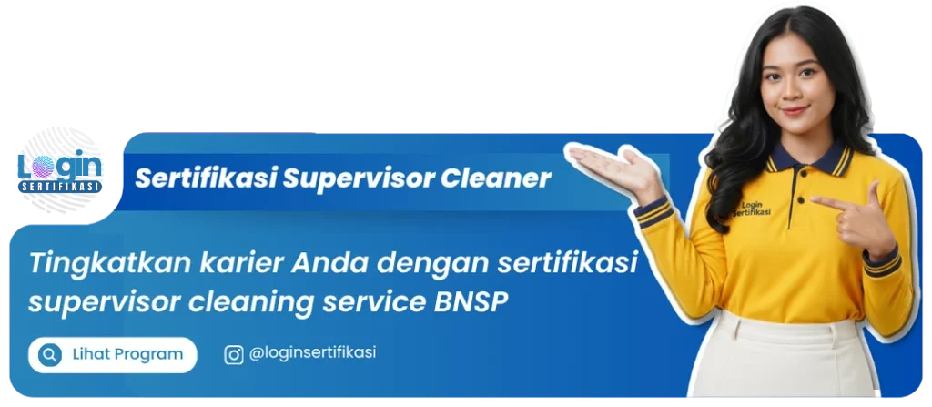 Sertifikasi Supervisor Cleaning Service