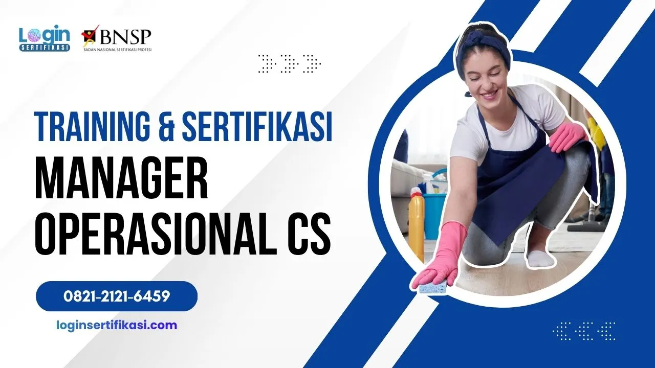 Training & Sertifikasi Manager Operasional Cleaning Service BNSP