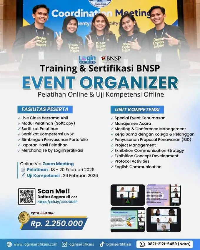 Sertifikasi EO Februari 2026