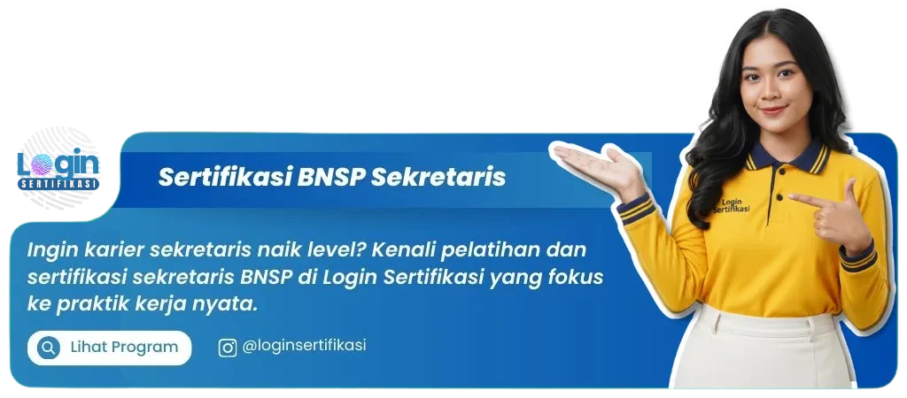 Sertifikasi Sekretaris
